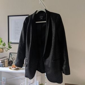 Black Metallic Blazer